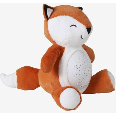 VERTBAUDET Lámpara de noche proyector de estrellas Renard naranja claro liso con motivos VERTBAUDET Lámpara de noche proyector de estrellas Renard naranja claro liso con motivos