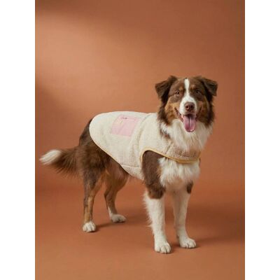 VERTBAUDET Abrigo polar para perro beige VERTBAUDET Abrigo polar para perro beige