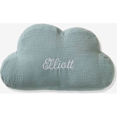 Almohadón Nube gris azul de algodón de Vertbaudet - Decoración infantil Almohadón Nube gris azul de algodón de Vertbaudet - Decoración infantil