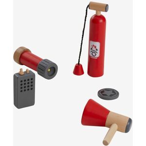 Conjunto de bombero de madera FSC® multicolor