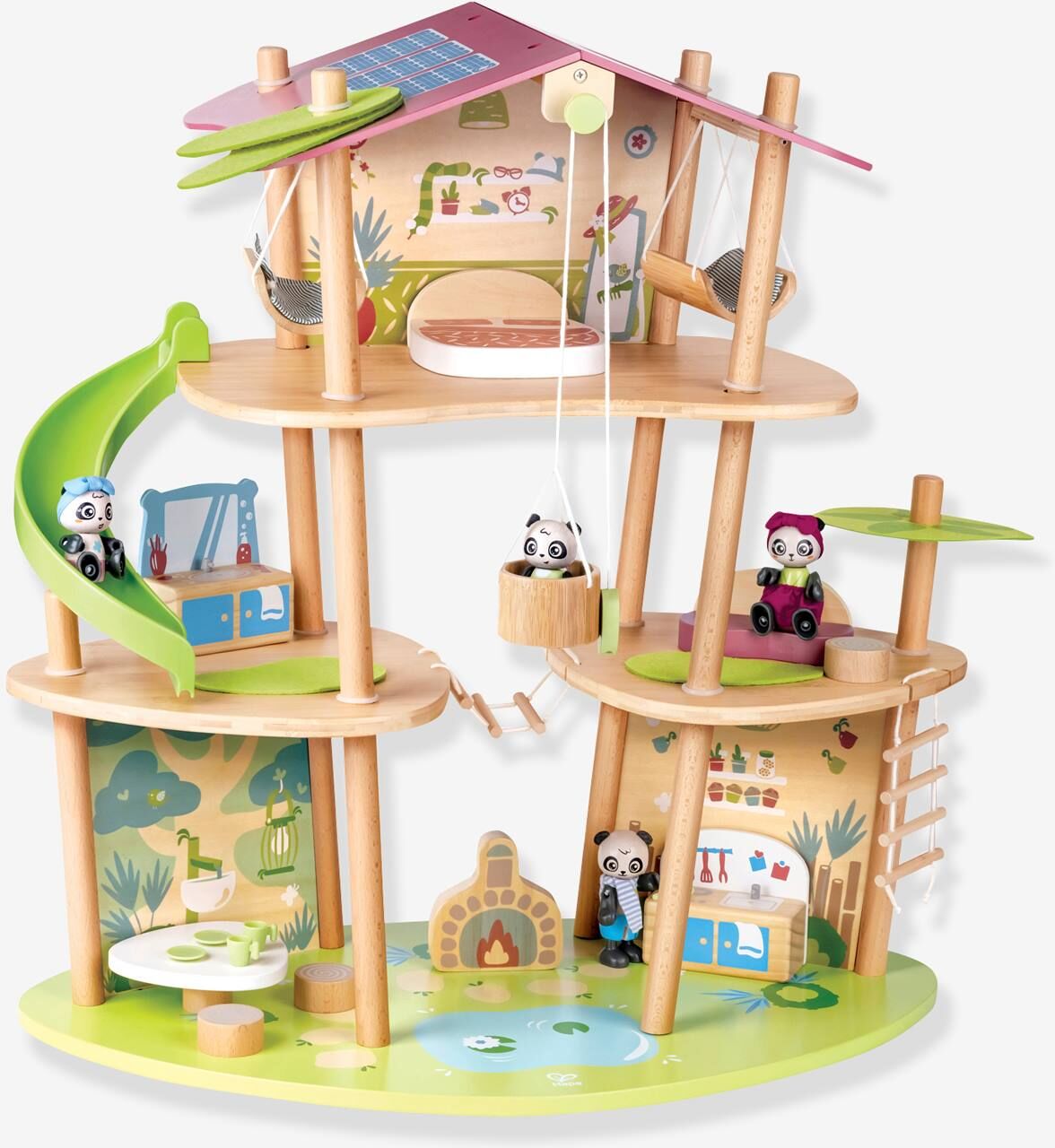 Gran Casa de los Pandas - HAPE verde