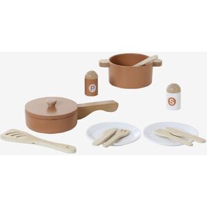VERTBAUDET Set de utensilios de cocina color caramelo de madera FSC® caramelo VERTBAUDET Set de utensilios de cocina color caramelo de madera FSC® caramelo