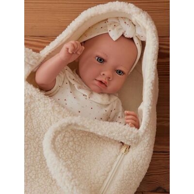 VERTBAUDET Muñeca 40 cm blanco claro liso VERTBAUDET Muñeca 40 cm blanco claro liso