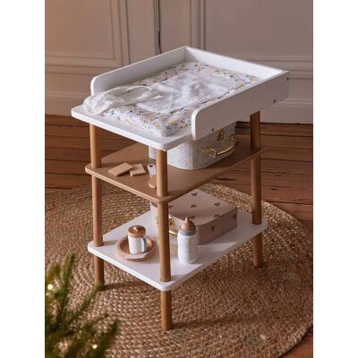 VERTBAUDET Cambiador para muñeca 100% FSC blanco VERTBAUDET Cambiador para muñeca 100% FSC blanco