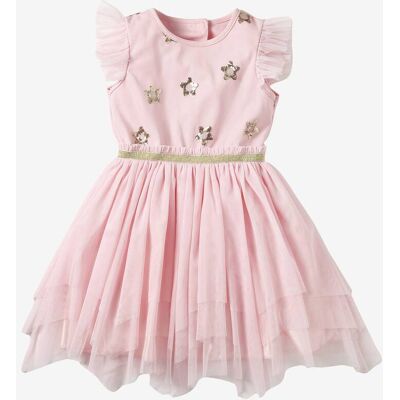 VERTBAUDET Disfraz de princesa Estrellas rosa VERTBAUDET Disfraz de princesa Estrellas rosa