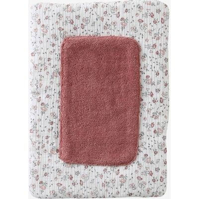 VERTBAUDET Colchón cambiador para muñeca rosa VERTBAUDET Colchón cambiador para muñeca rosa