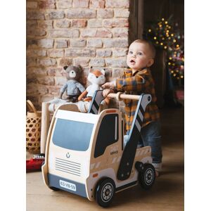 Carrito andador Camión de madera FSC® beige