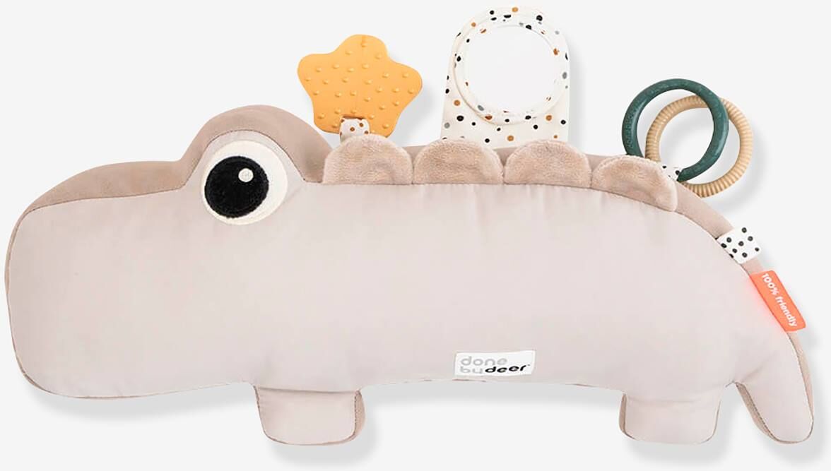 Peluche de actividades Croco - DONE BY DEER beige