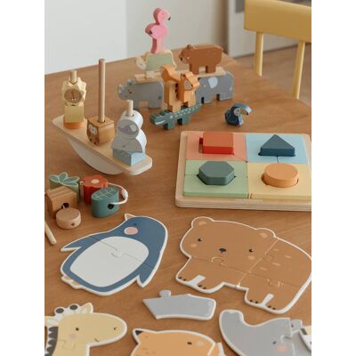 VERTBAUDET Caja de descubrimientos: MOTRICIDAD FINA, RESOLUCIÓN DE PROBLEMAS, CONCENTRACIÓN Y EQUILIBRIO de madera FSC® multicolor VERTBAUDET Caja de descubrimientos: MOTRICIDAD FINA, RESOLUCIÓN DE PROBLEMAS, CONCENTRACIÓN Y EQUILIBRIO de madera FSC® multicolor