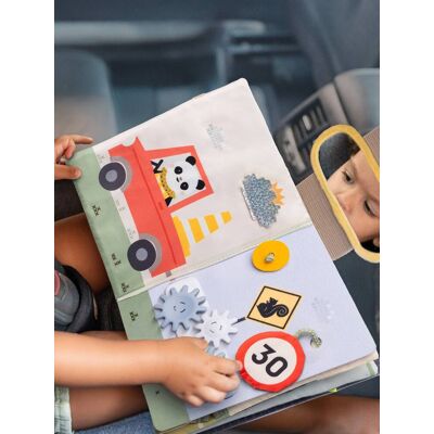 TAF TOYS Libro de actividades para coche multicolor TAF TOYS Libro de actividades para coche multicolor