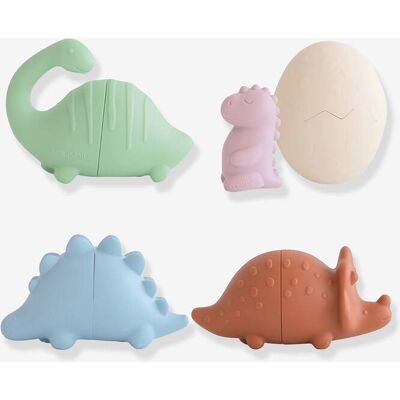 Conjunto de 4 juguetes para el baño Sealife - MUSHIE verde claro Conjunto de 4 juguetes para el baño Sealife - MUSHIE verde claro