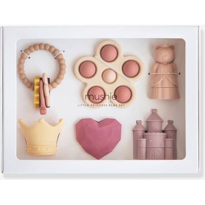 Caja regalo de juguetes de manipulación MUSHIE rosa Caja regalo de juguetes de manipulación MUSHIE rosa