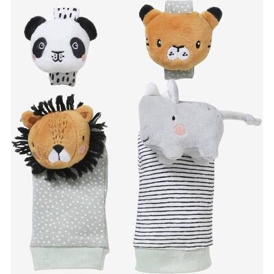Vertbaudet Sonajeros y juguetes para bebé - Multicolor, Gris Vertbaudet Sonajeros y juguetes para bebé - Multicolor, Gris