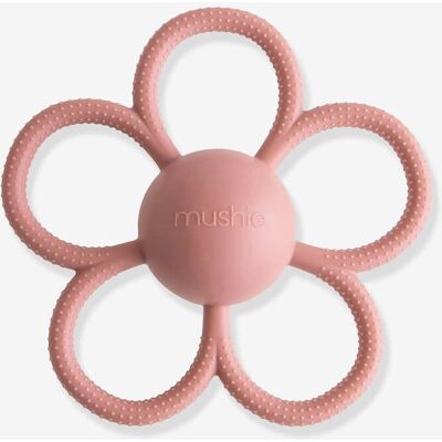 MUSHIE Bebé Rosa Margarita Sonajero Mordedor - Mordedor MUSHIE Bebé Rosa Margarita Sonajero Mordedor - Mordedor