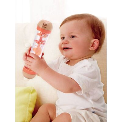 HAPE coral Palo de lluvia - Juguete sensorial HAPE coral Palo de lluvia - Juguete sensorial