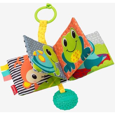 Libro de Tela Infantino Multicolores con Sonidos y Mordedor Libro de Tela Infantino Multicolores con Sonidos y Mordedor
