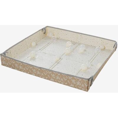 VERTBAUDET Alfombra reversible y plegable con pelotas beige VERTBAUDET Alfombra reversible y plegable con pelotas beige