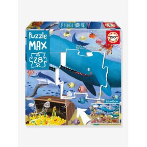 Puzzle Max 28 piezas Animales bajo el mar - EDUCA azul
