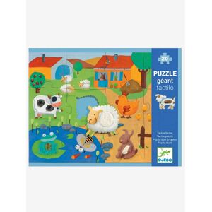 Puzzle Táctil Animales de la Granja con 20 piezas DJECO multicolor