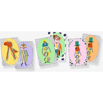 DJECO Juego de cartas Speedy Crazy blanco DJECO Juego de cartas Speedy Crazy blanco