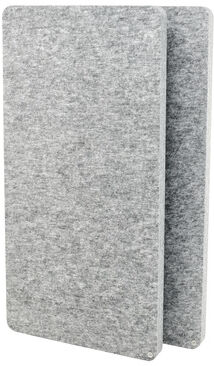 t.akustik PET Wall Absorber 120 SGR Gris plateado