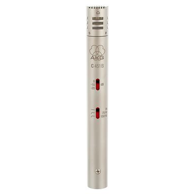 AKG C451 B Micrófono de condensador pequeño para instrumentos AKG C451 B Micrófono de condensador pequeño para instrumentos