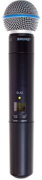 Shure SLX 2 / Beta 58A / K3E Shure SLX 2 / Beta 58A / K3E