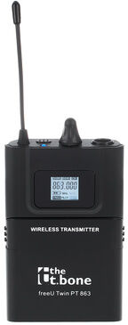 the t.bone freeU Twin PT 863 Bodypack the t.bone freeU Twin PT 863 Bodypack
