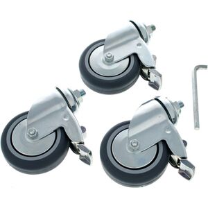 Manfrotto 104 Wheel Set Ø 75 with Brakes