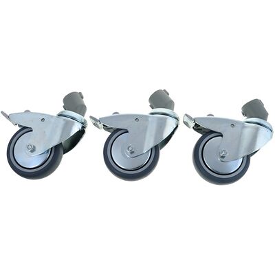 Manfrotto 110G Wheel Set Ø100 with Brake Manfrotto 110G Wheel Set Ø100 with Brake