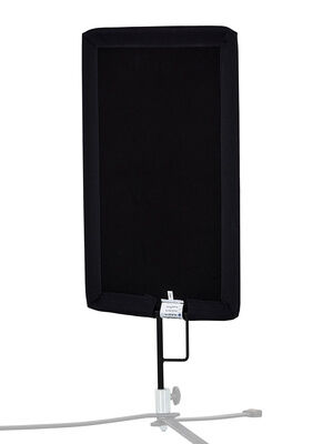 Avenger I600B 12"x18" Solid Black Flag