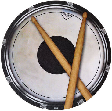 AIM Gifts Mouse Pad Drum Head And Sticks AIM Gifts Mouse Pad Drum Head And Sticks