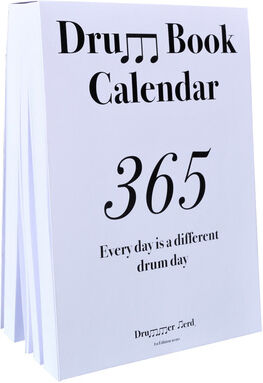 Drummer Nerd Drum Book Calendar