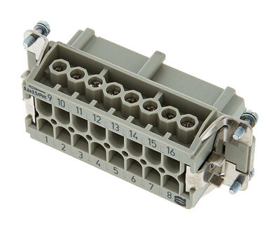 Harting 16pin Female Multipin Chassis