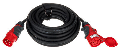 Stairville CEE Cable 32A 6,0mm² 15m Grip Negro