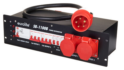 EuroLite SB-1100B Power distributor 32A