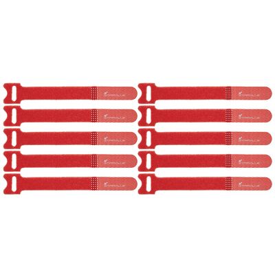 Stairville CS-160 Red Cable Strap 160mm Rojo Stairville CS-160 Red Cable Strap 160mm Rojo
