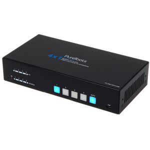 PureTools PT-SW-HD41USB 4x1 Switch & KVM Negro PureTools PT-SW-HD41USB 4x1 Switch & KVM Negro