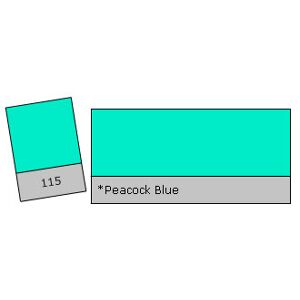 Lee Colour Filter 115 Peacock Blue Peacock Blue