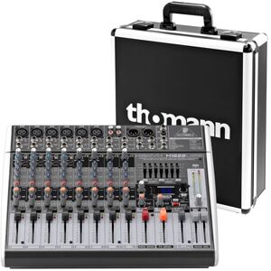 Behringer Xenyx X1222 USB Case Bundle Negro