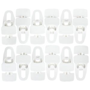 Holdon Midi Clip White 12pcs Pack Blanco