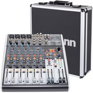 Behringer Xenyx X1204 USB Case Bundle Negro