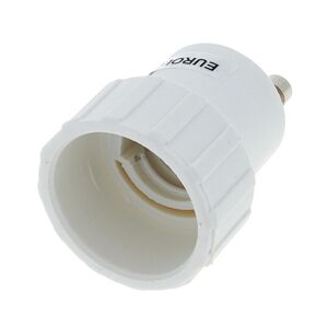 EuroLite Socket Adapter GU-10 auf E-14 Blanco