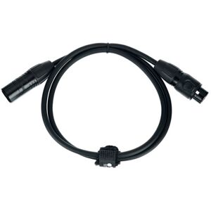 Stairville PDC3BK IP65 DMX Cable 1m 3pin