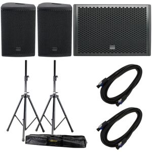 Seeburg Acoustic Line X2/GSub 1201 Basis Bundle Negro