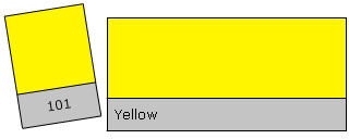 Lee Colour Filter 101 Yellow Yellow