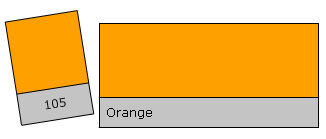 Lee Colour Filter 105 Orange Orange