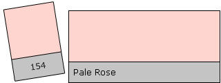 Lee Colour Filter 154 Pale Rose Pale Rose