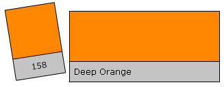 Lee Colour Filter 158 Deep Orange Deep Orange