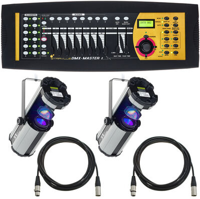 Stairville maTrixx SC-100 DMX LED Bundle2 Negro